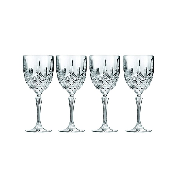Other - Marquis Crystal Wine & Goblet Glasses Set of 4